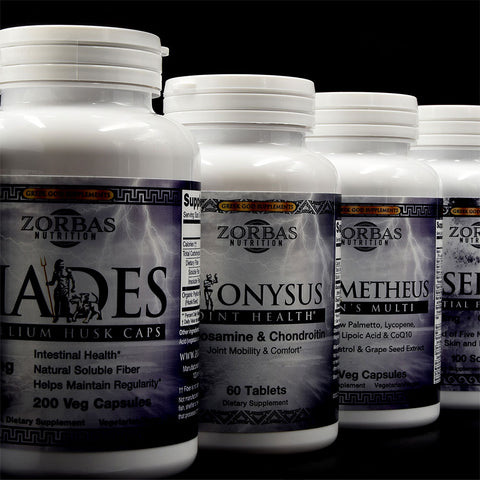 Greek God Supplements by Don Zorbas