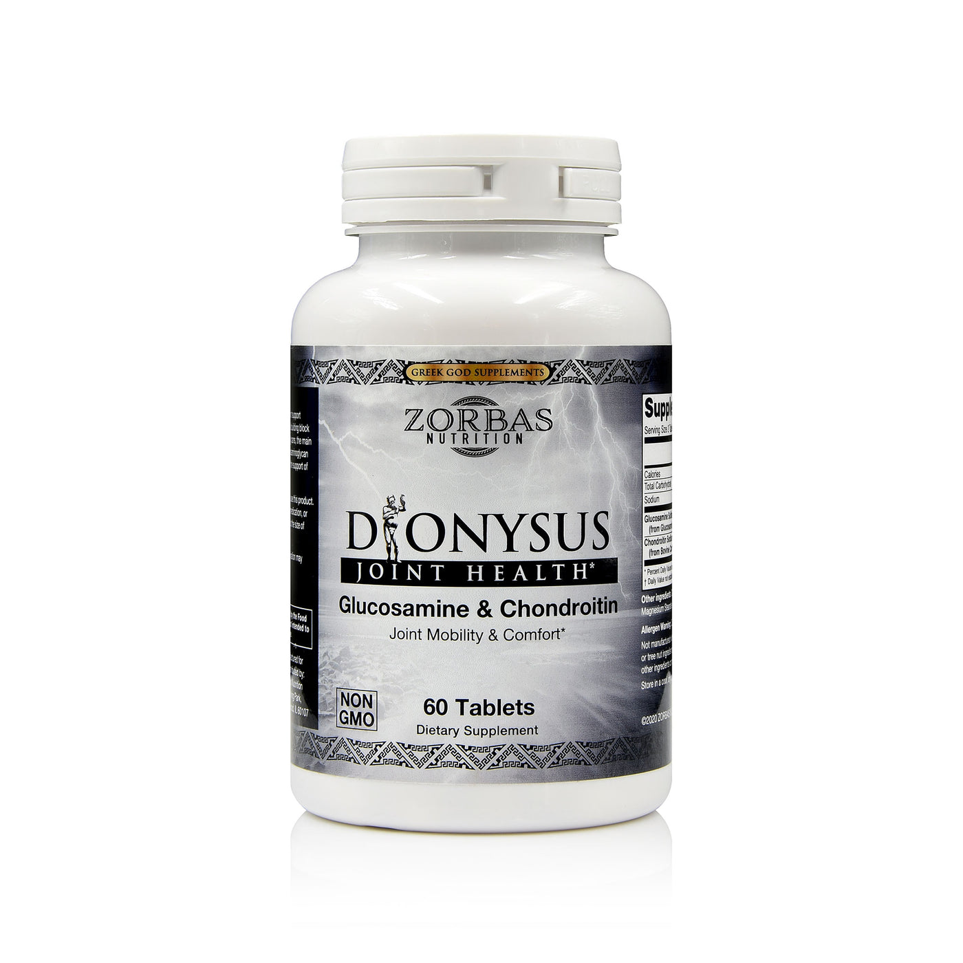 Dionysus — Glucosamine & Chondroitin Greek God Supplements